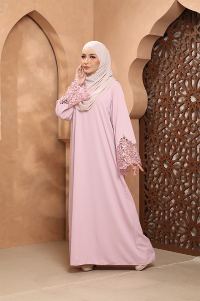 Abaya Marwa 2.0 - Pink
